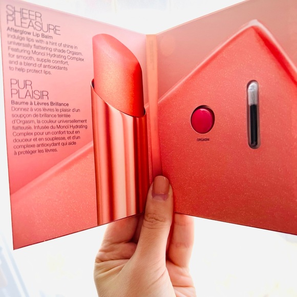 5 for 25⚡️ NARS Afterglow Lip Balm sample in Orgasm pink - Picture 3 of 7